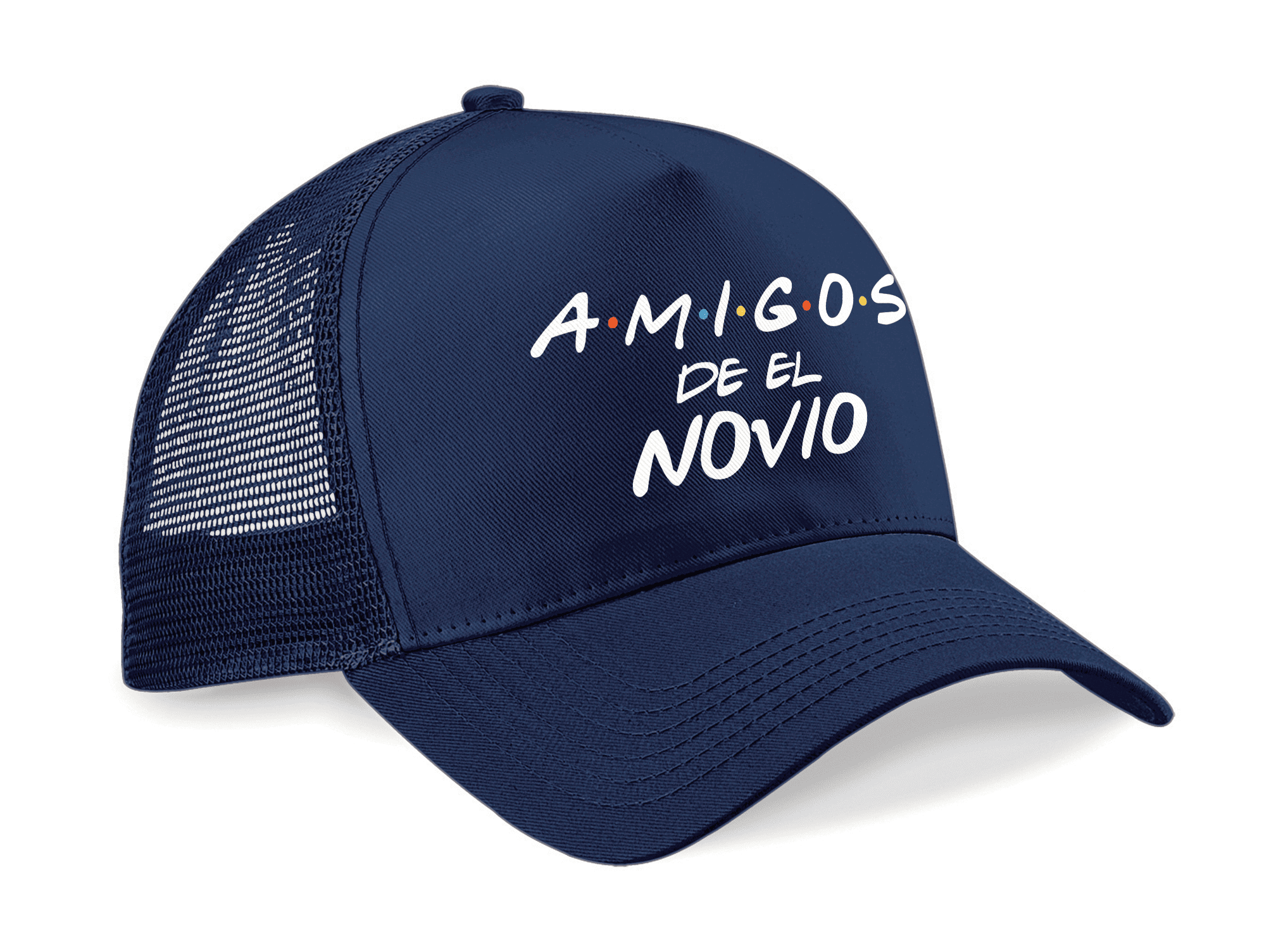 Gorra Trucker para Despedida de Soltero - Friends, amigos del novio