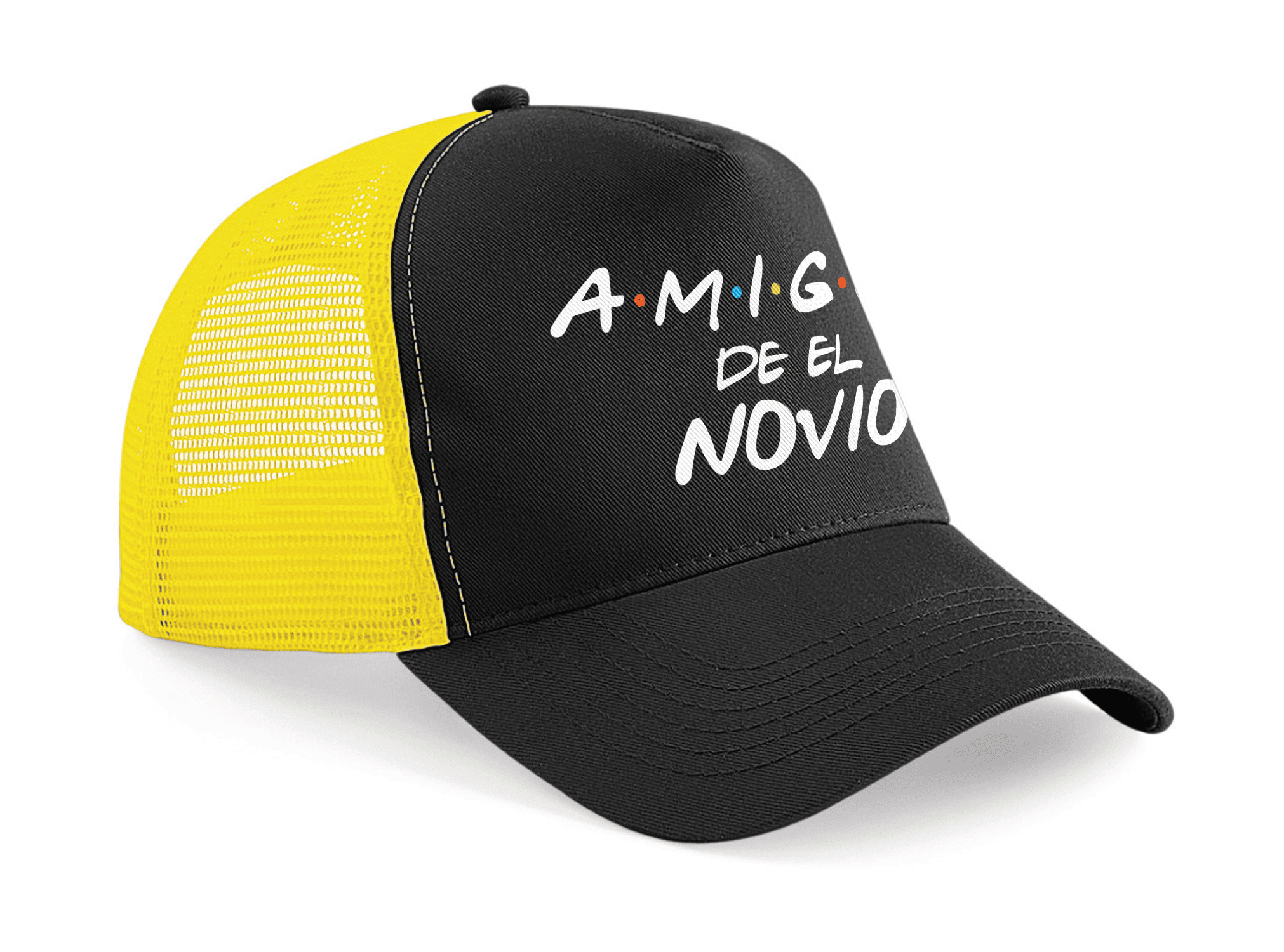 Gorra Trucker para Despedida de Soltero - Friends, amigos del novio