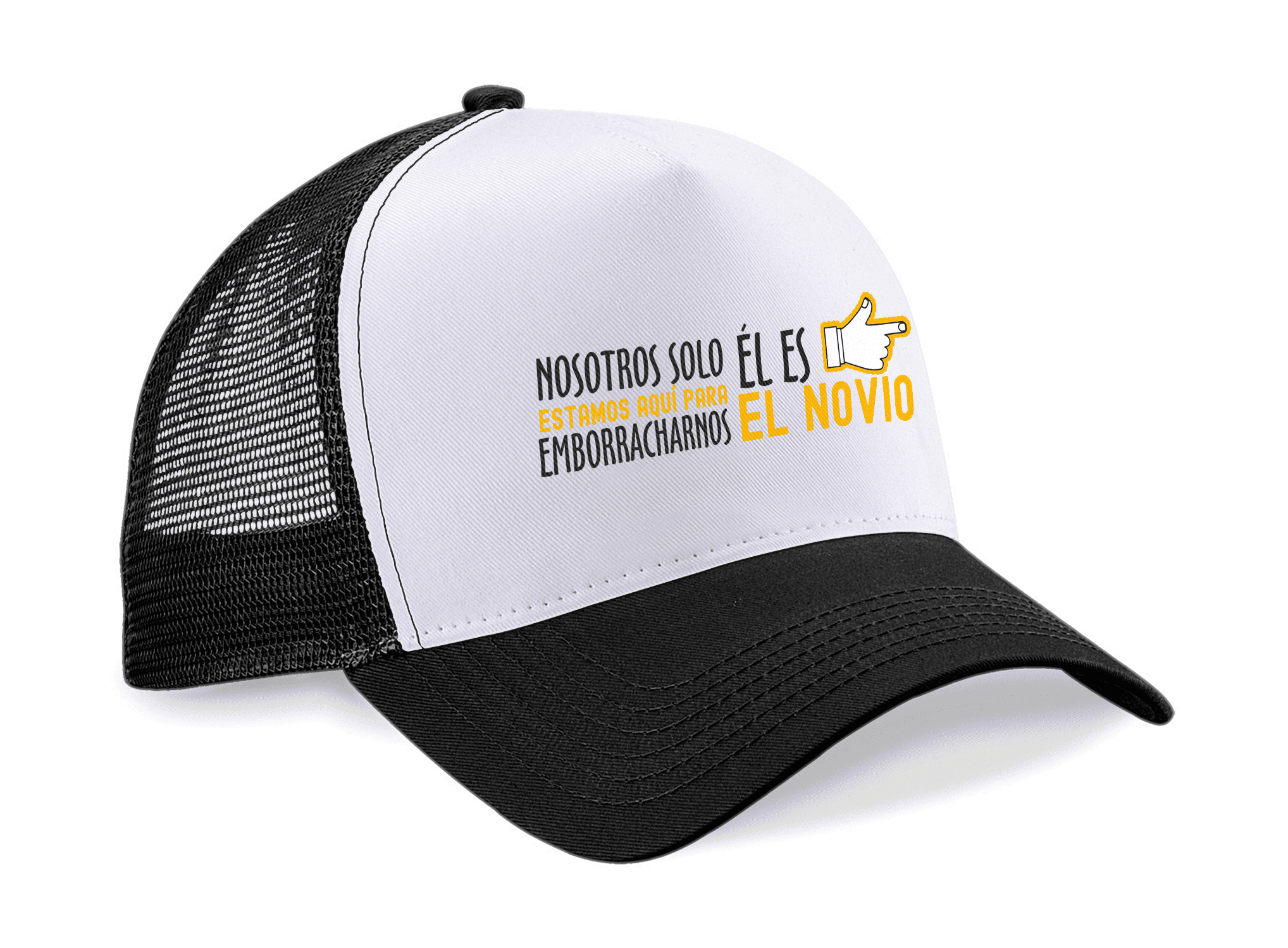 Gorra Trucker para Despedida de Soltero - El novio no soy yo