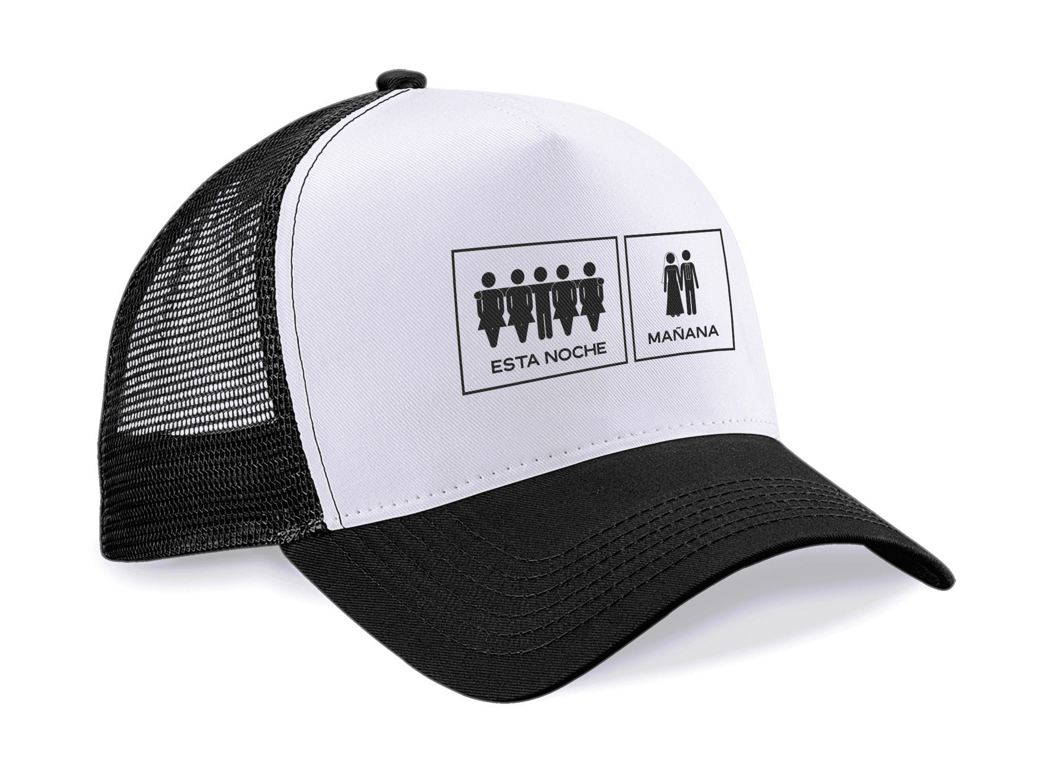 Gorra Trucker para Despedida de Soltero - Hoy y Mañana