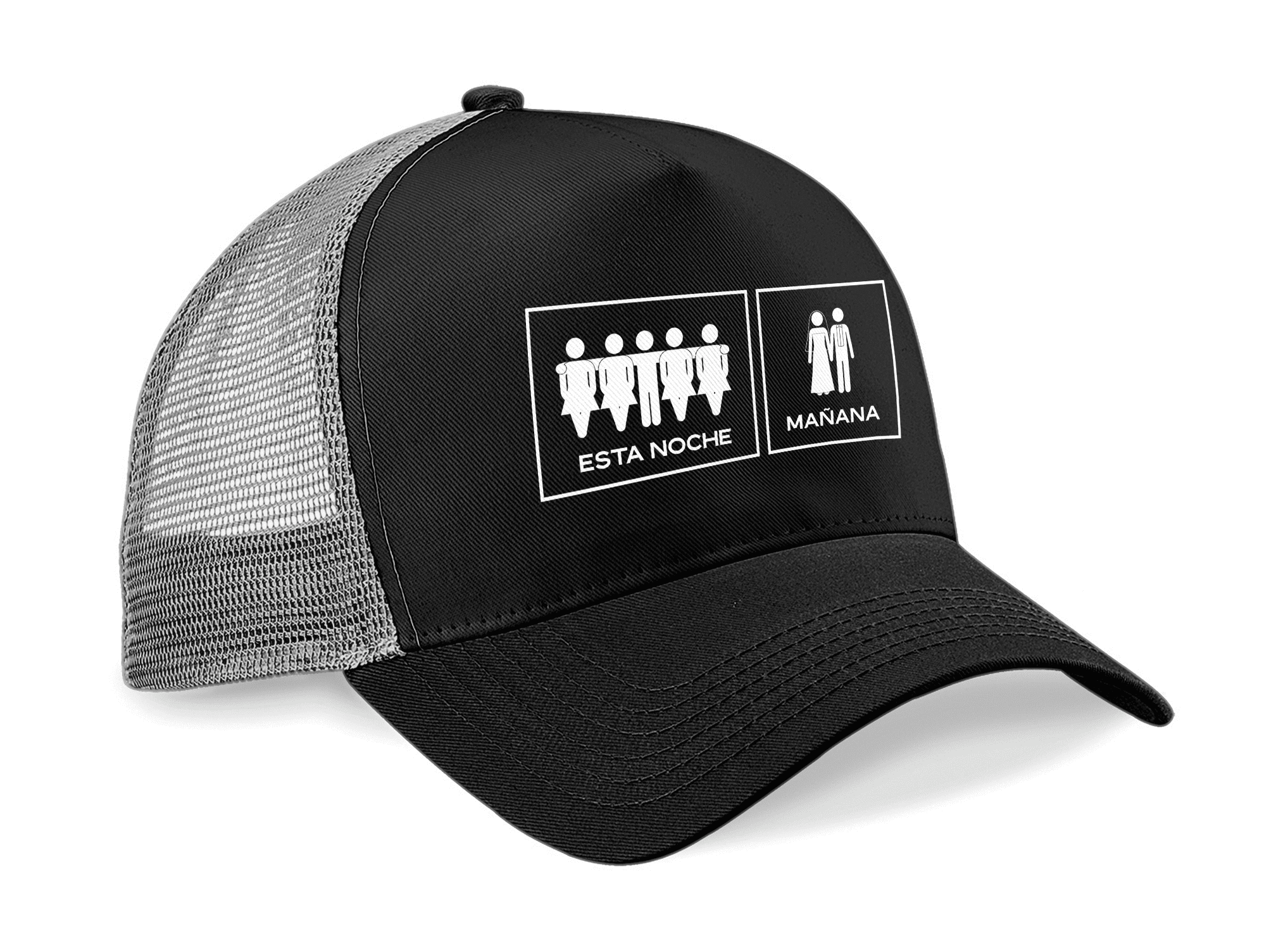 Gorra Trucker para Despedida de Soltero - Hoy y Mañana