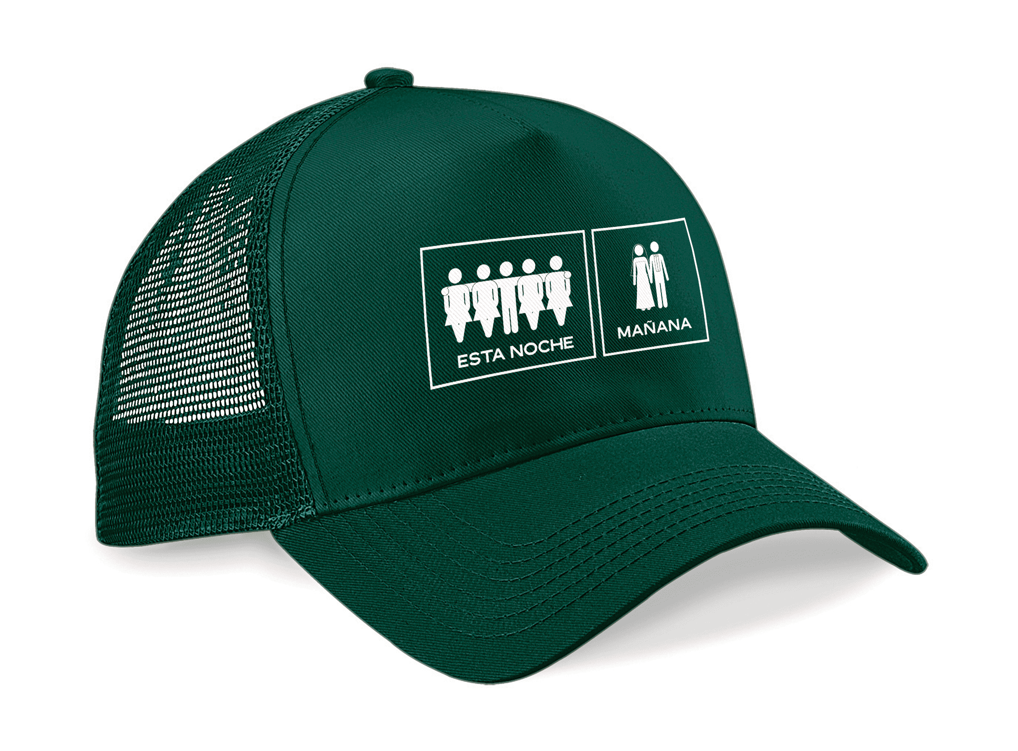 Gorra Trucker para Despedida de Soltero - Hoy y Mañana