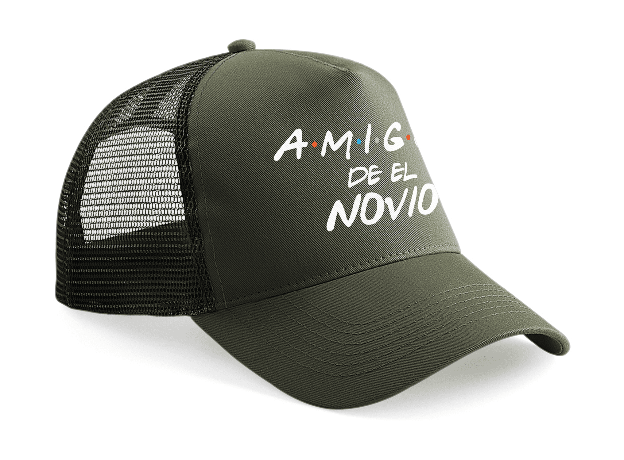 Gorra Trucker para Despedida de Soltero - Friends, amigos del novio
