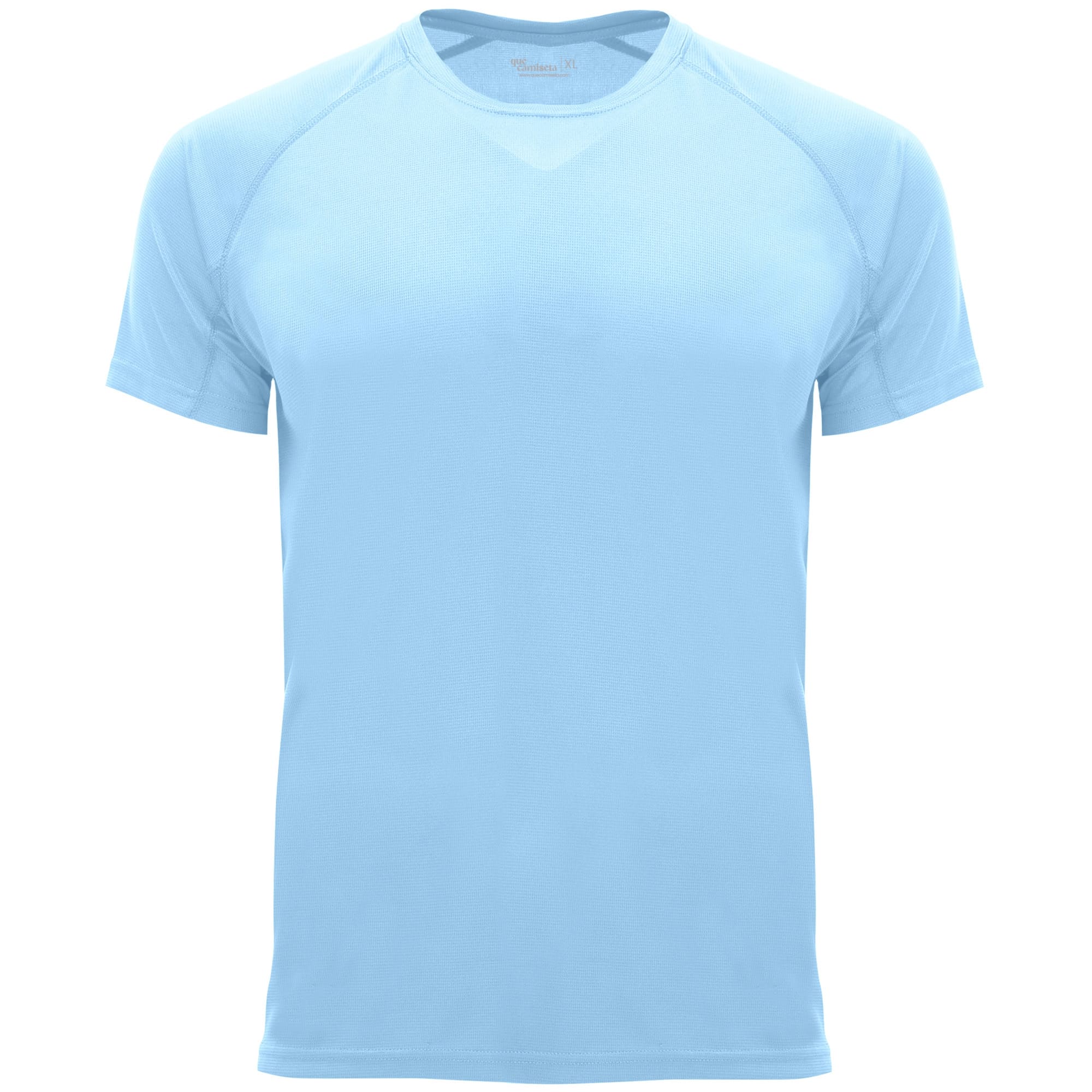 Camiseta técnica unisex personalizada manga corta · 100% poliéster transpirable