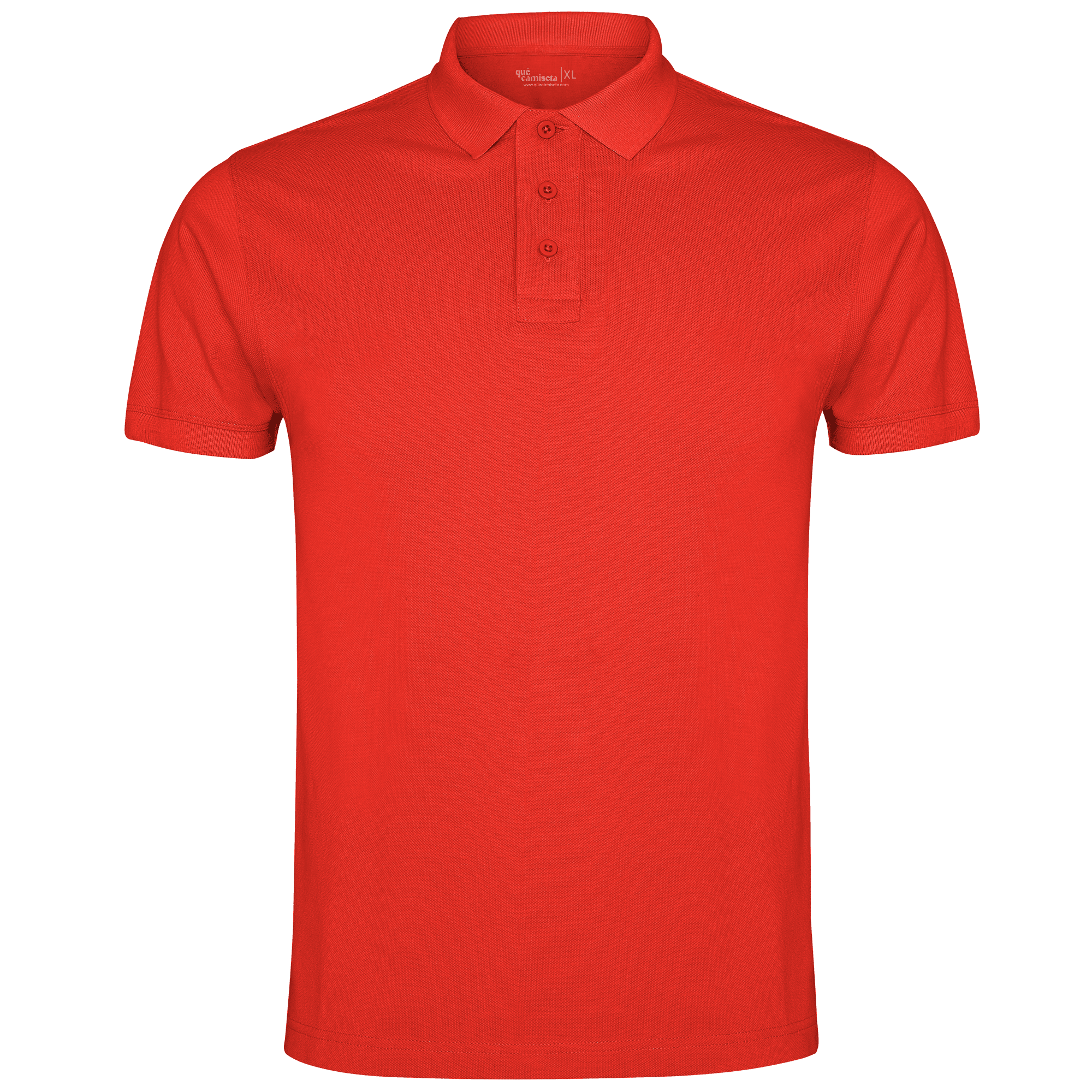 Polo algodón unisex personalizado manga corta
