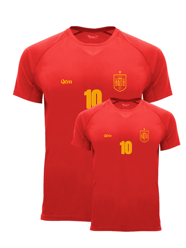 Pack camisetas España personalizadas adulto unisex y niño