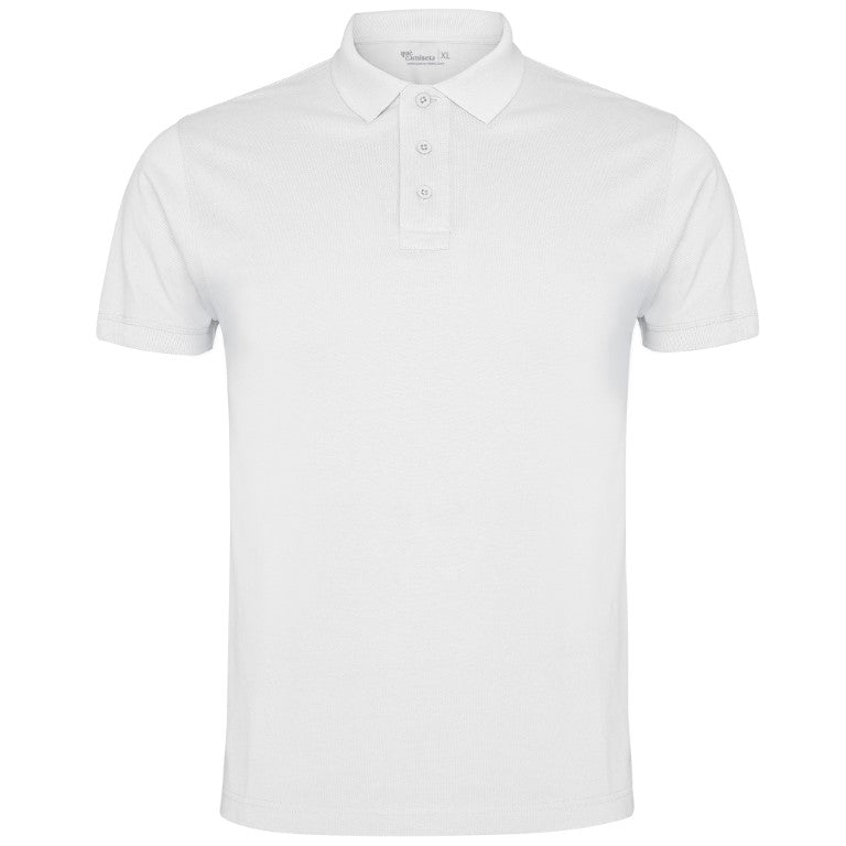 Polo algodón unisex personalizado manga corta