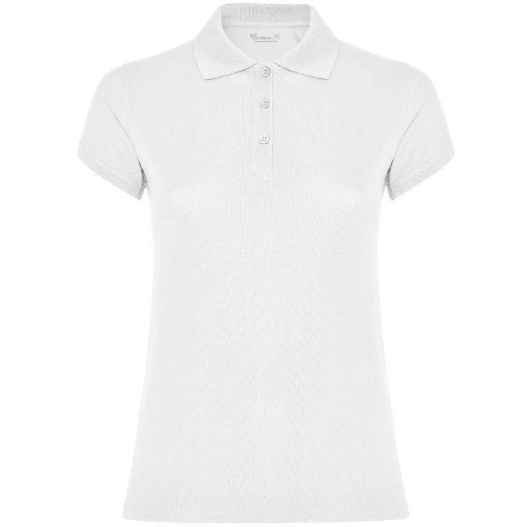 Polo mujer personalizado de algodón manga corta