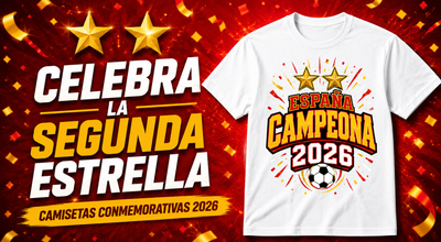 Camiseta España Campeona 2026 de Fútbol para Mujer