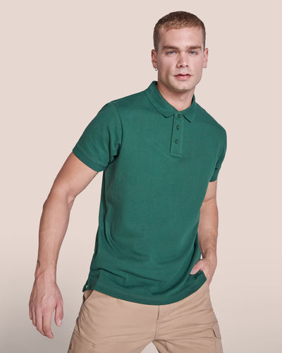 polo-personalizado-algodon-manga-corta