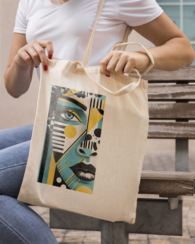 Tote bag Blue eyes
