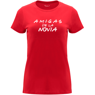Camiseta despedida de soltera - Friends, amigas de la novia