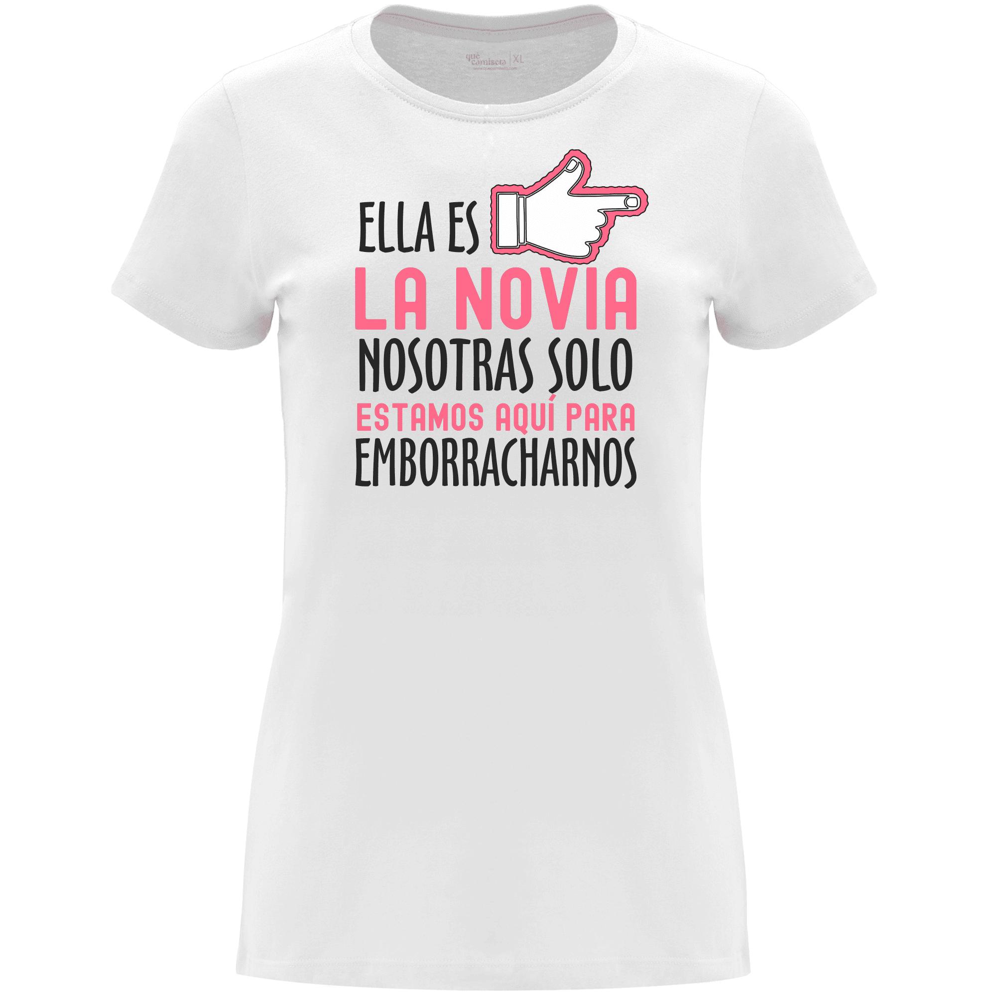 Camiseta despedida de soltera - La novia no soy yo