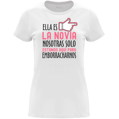 Camiseta despedida de soltera - La novia no soy yo