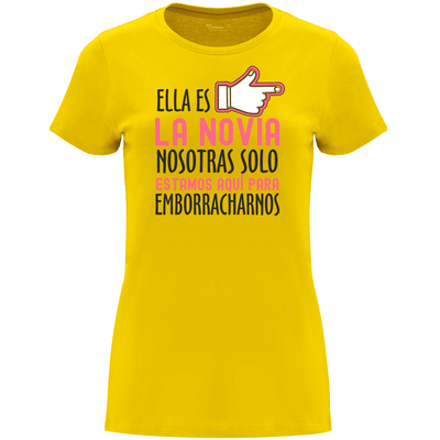 Camiseta despedida de soltera - La novia no soy yo