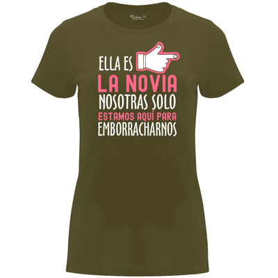 Camiseta despedida de soltera - La novia no soy yo