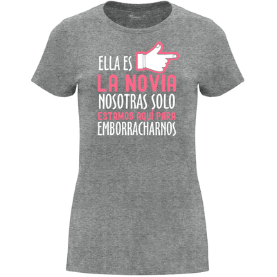 Camiseta despedida de soltera - La novia no soy yo