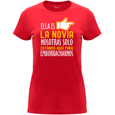 Camiseta despedida de soltera - La novia no soy yo