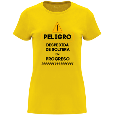 Camiseta despedida de soltera - Peligro