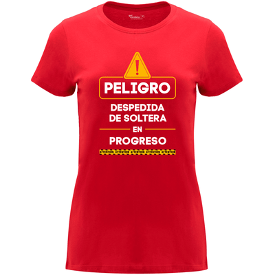 Camiseta despedida de soltera - Peligro