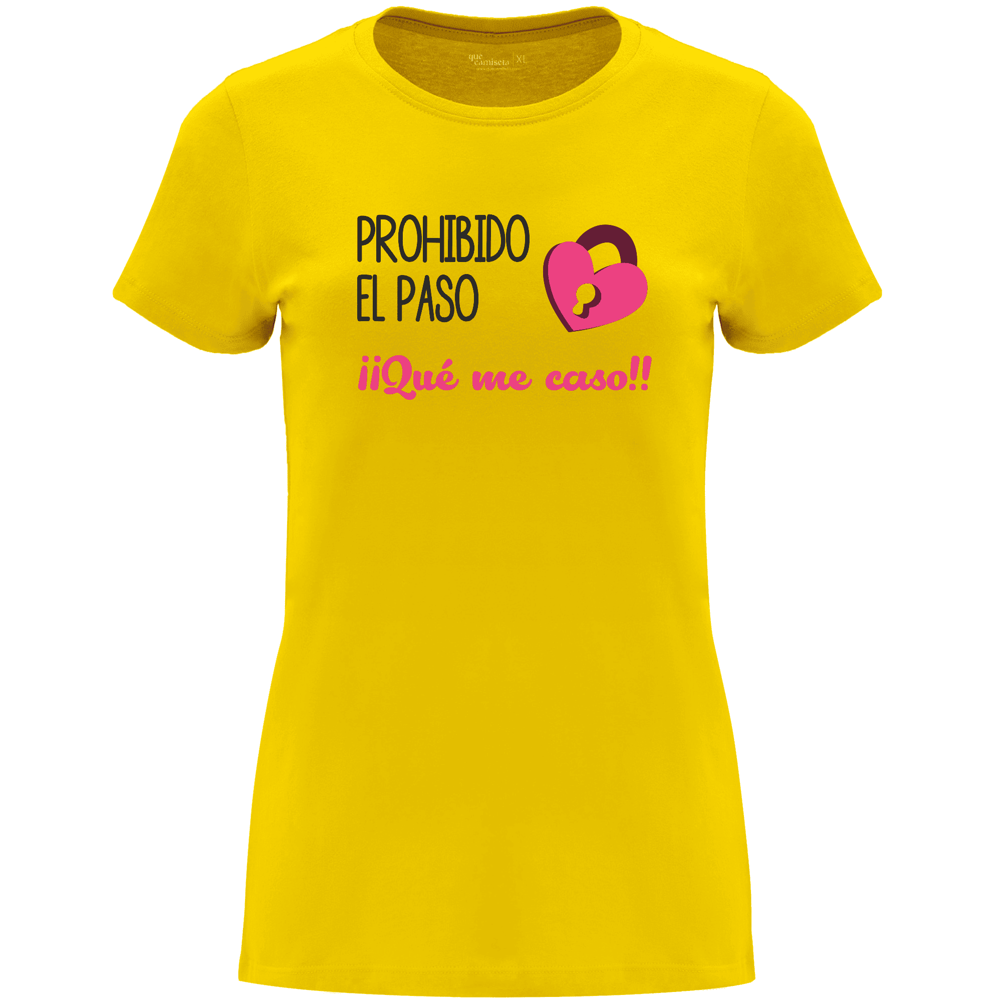 Camiseta despedida de soltera - Prohibido el paso que me caso