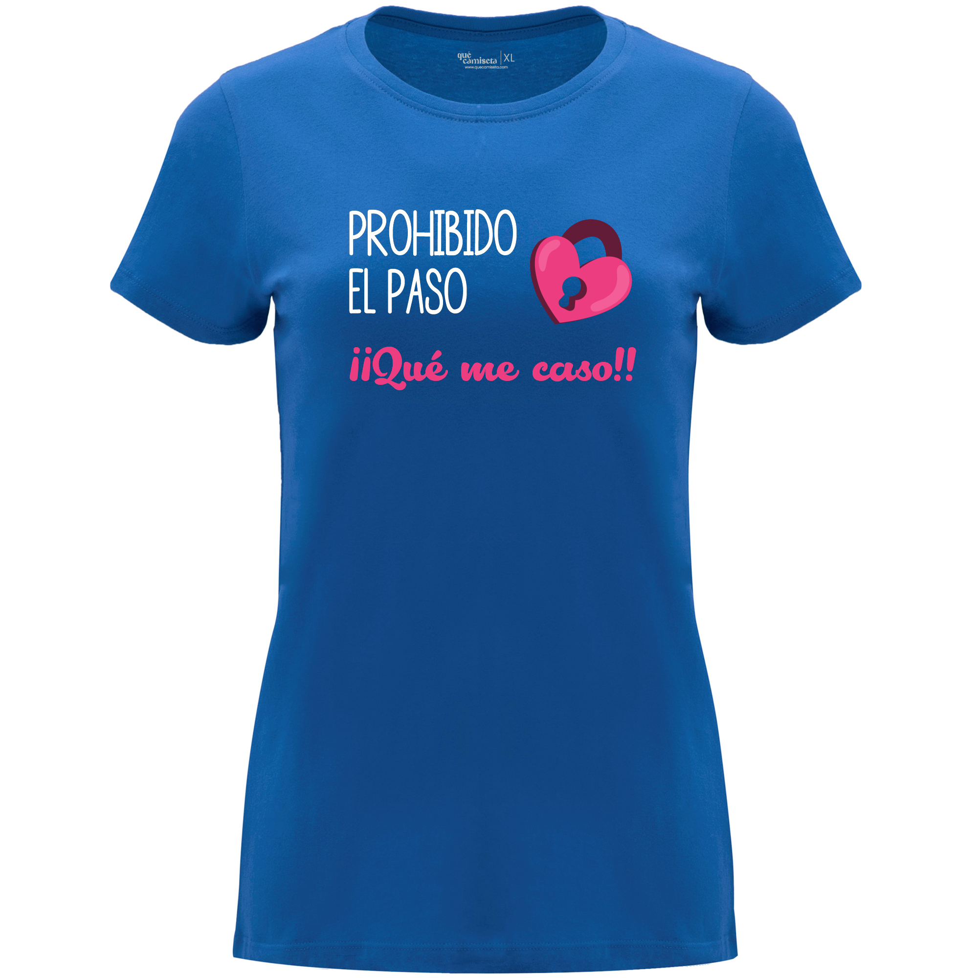Camiseta despedida de soltera - Prohibido el paso que me caso