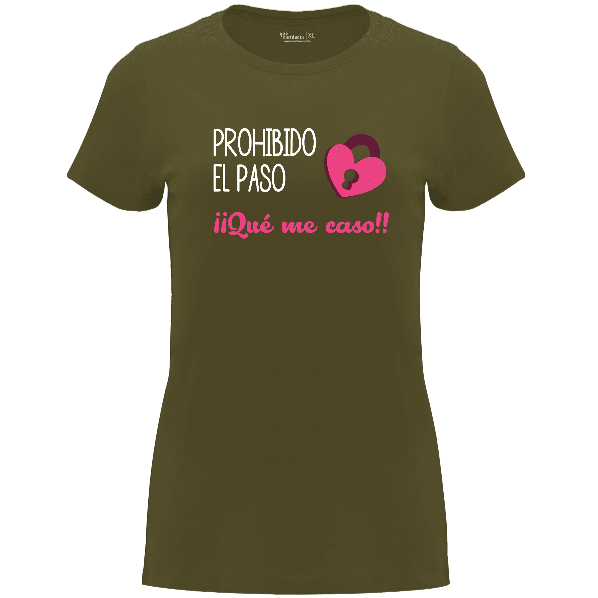 Camiseta despedida de soltera - Prohibido el paso que me caso