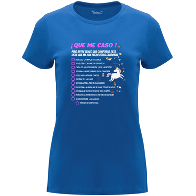 Camiseta despedida de soltera - Que me caso