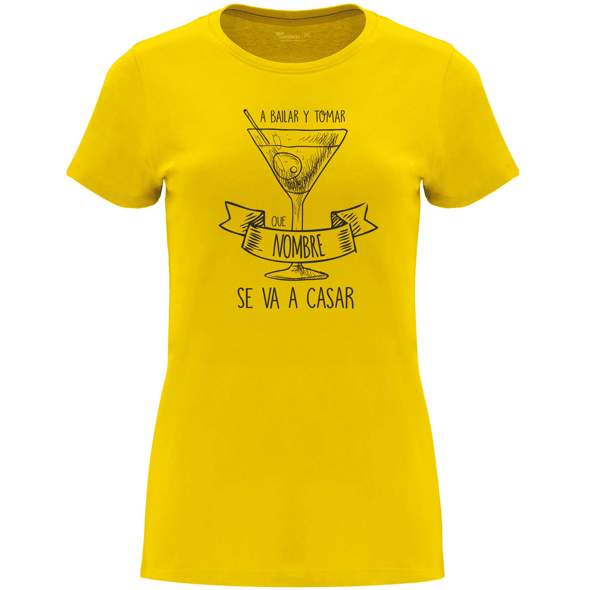 Camiseta despedida de soltera - A bailar y a tomar