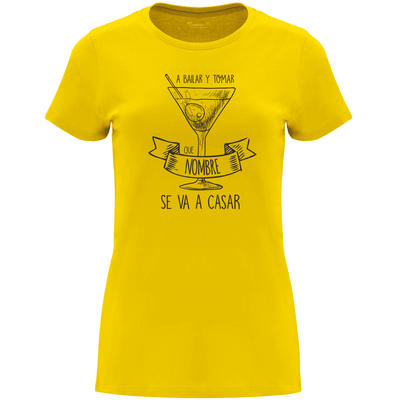 Camiseta despedida de soltera - A bailar y a tomar