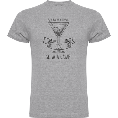 Camiseta despedida de soltero · Diseño A bailar y a tomar