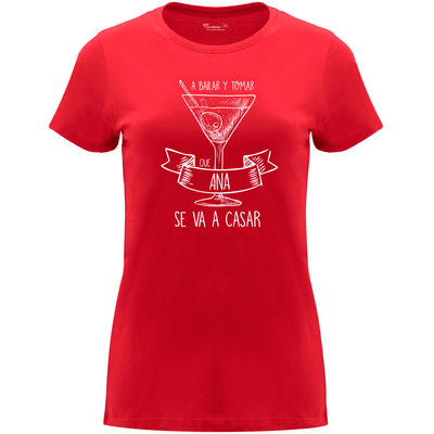 Camiseta despedida de soltera - A bailar y a tomar
