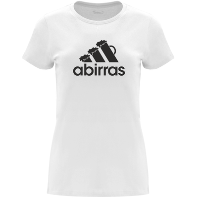 Camiseta despedida de soltera para amigas de la novia en algodón orgánico – Diseño A birras – Color Blanco