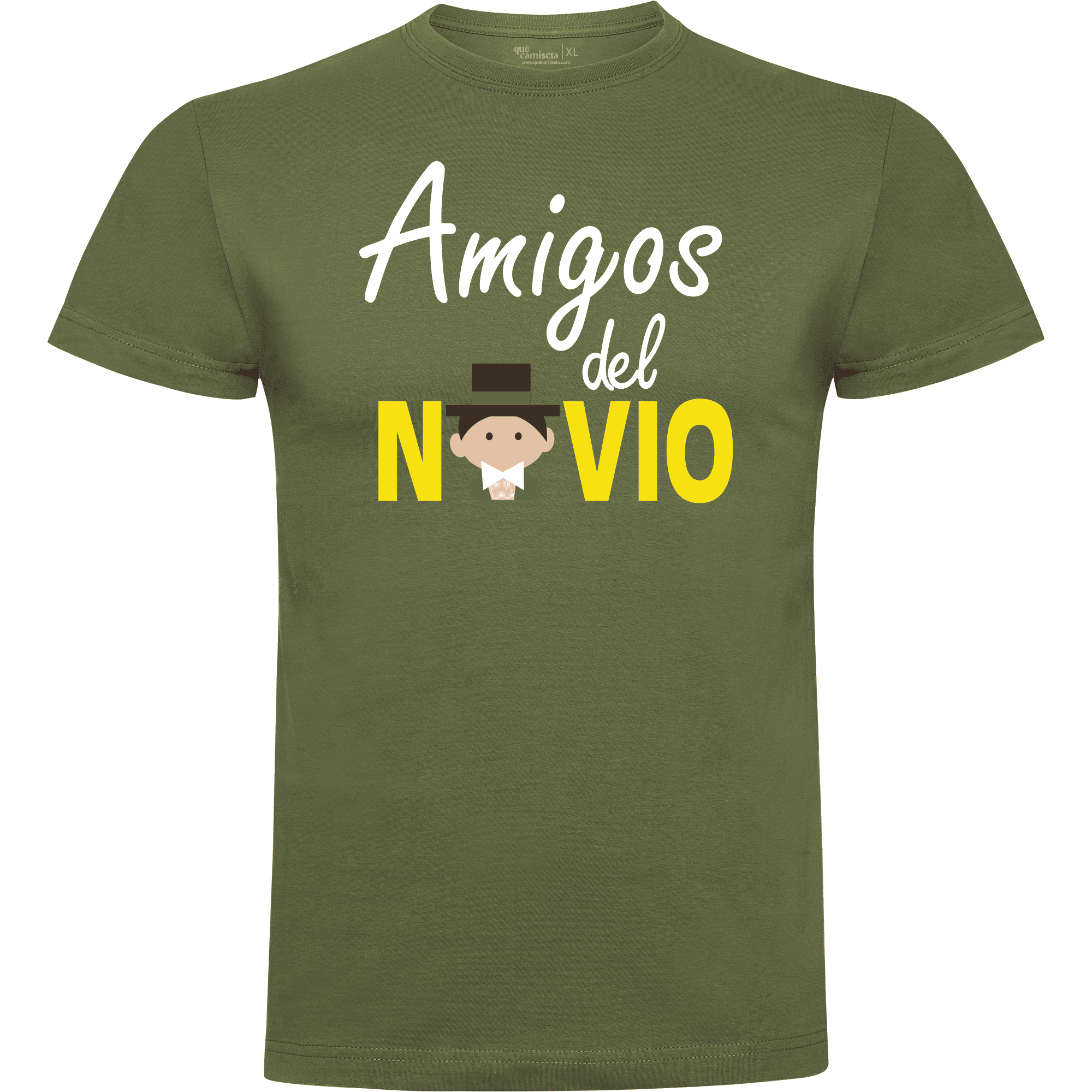 Camiseta despedida de soltero · Diseño Amigos del novio