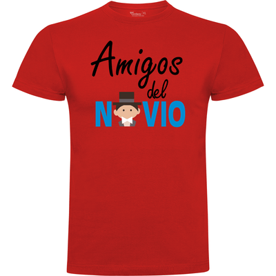 Camiseta despedida de soltero · Diseño Amigos del novio