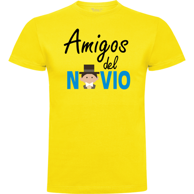 Camiseta despedida de soltero · Diseño Amigos del novio