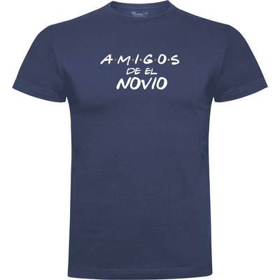 Camiseta despedida de soltero Friends amigos del novio