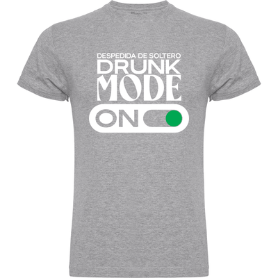 Camiseta despedida de soltero · Diseño Drunk mode