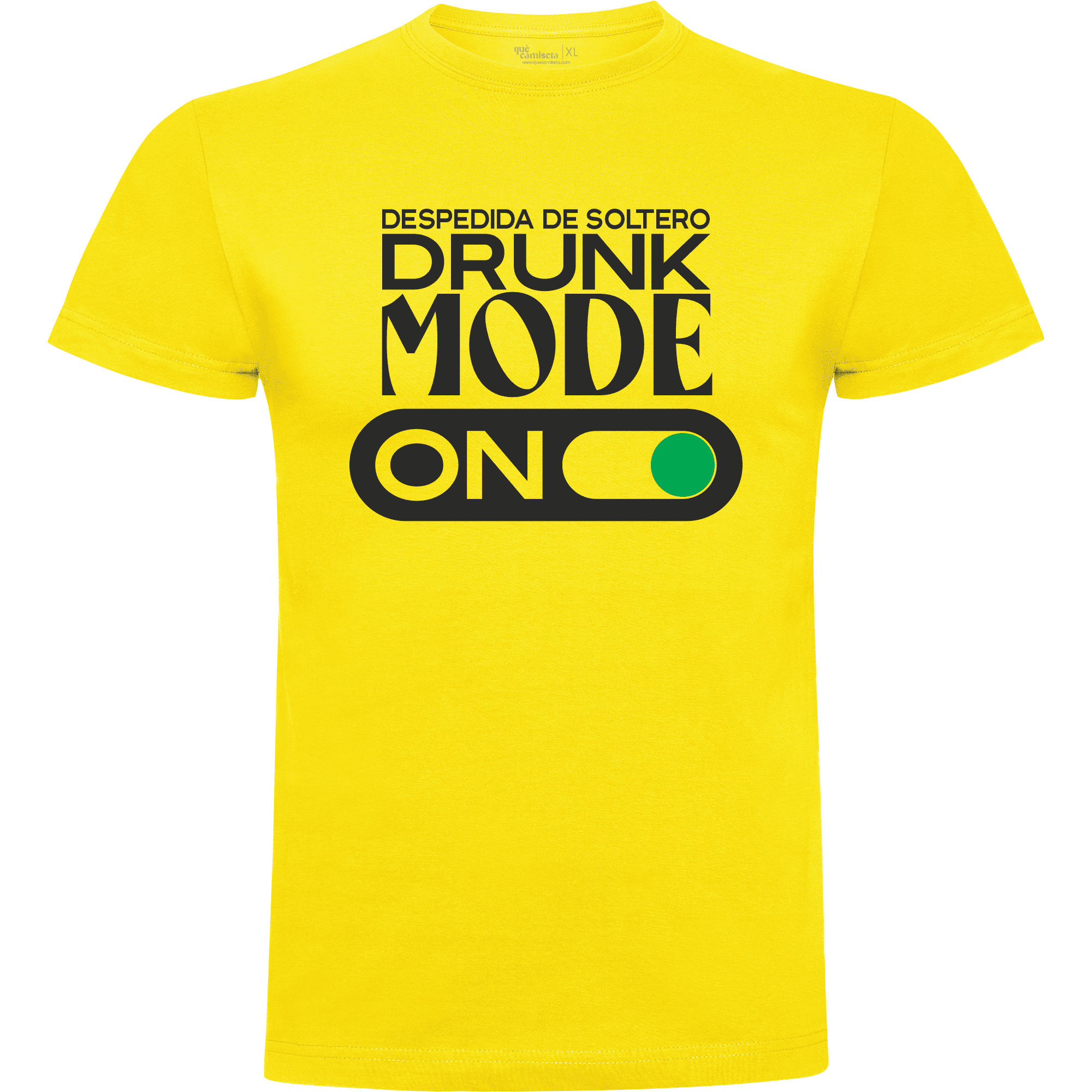 Camiseta despedida de soltero · Diseño Drunk mode
