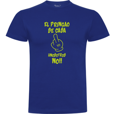 Camiseta despedida de soltero El pringao se casa