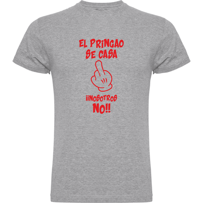 Camiseta despedida de soltero El pringao se casa
