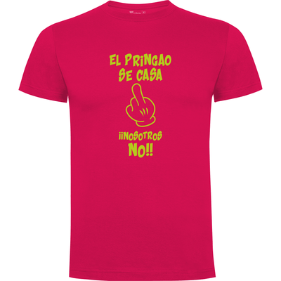 Camiseta despedida de soltero El pringao se casa