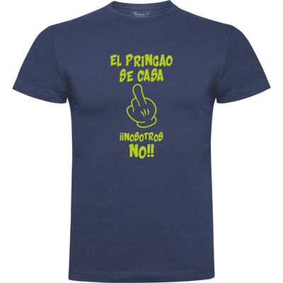 Camiseta despedida de soltero El pringao se casa