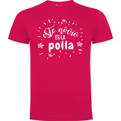 Camiseta despedida de soltero Este novio es la polla