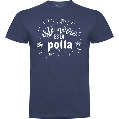 Camiseta despedida de soltero Este novio es la polla