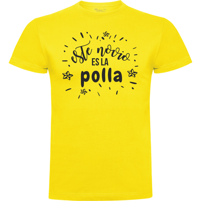 Camiseta despedida de soltero Este novio es la polla