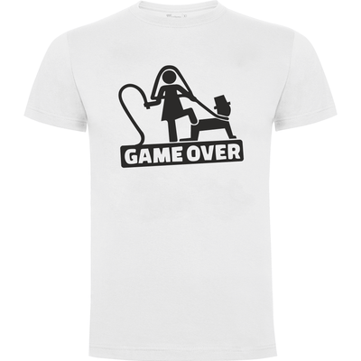 Camiseta despedida de soltero Game Over