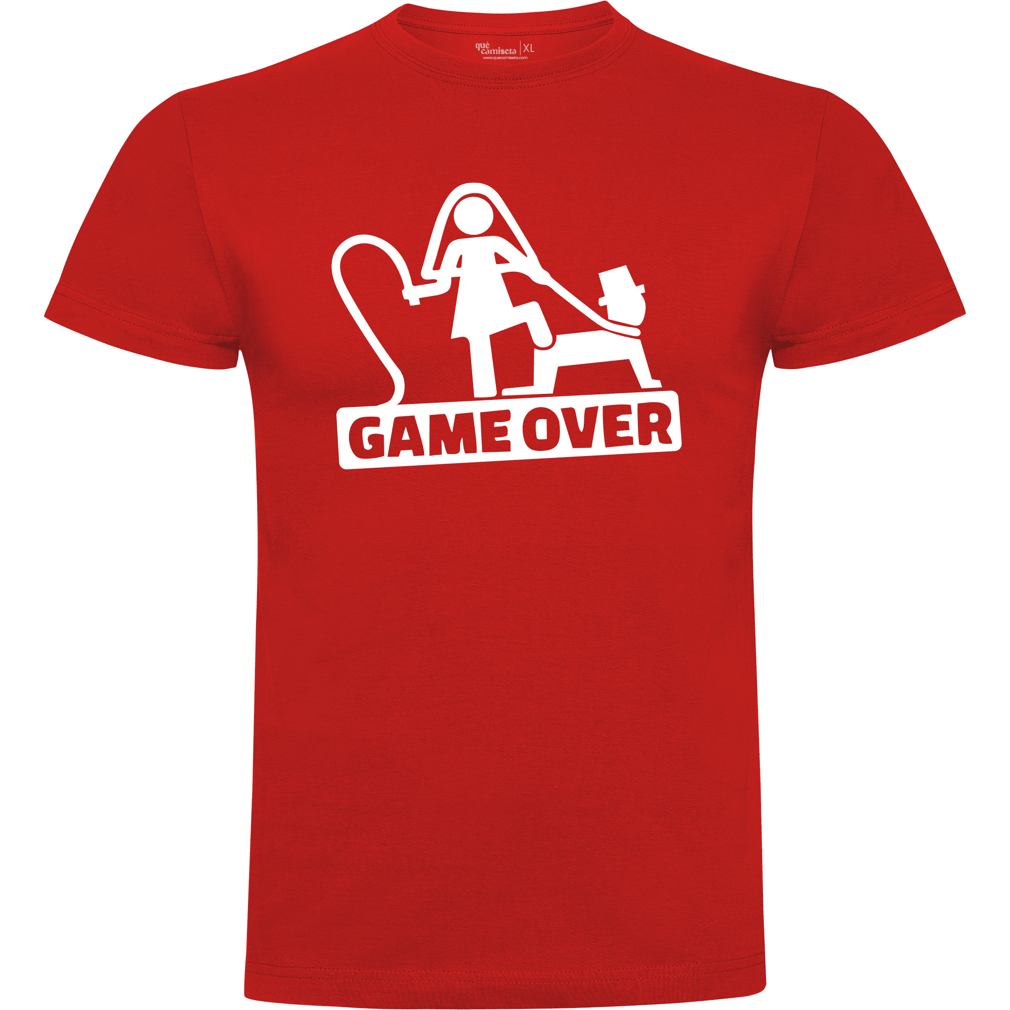 Camiseta despedida de soltero Game Over