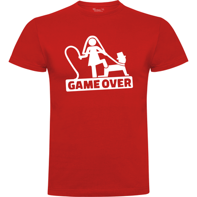 Camiseta despedida de soltero Game Over
