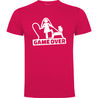 Camiseta despedida de soltero Game Over